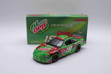 Casey Atwood Autographed 2001 #19 Dodge / Mountain Dew 1:24 Nascar Diecast Casey Atwood Autographed 2001 #19 Dodge / Mountain Dew 1:24 Nascar Diecast