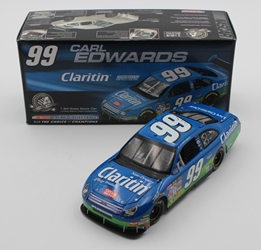 **Damaged See Pictures** Carl Edwards 2008 Claritin 1:24 Nascar Diecast **Damaged See Pictures** Carl Edwards 2008 Claritin 1:24 Nascar Diecast