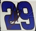 Kevin Harvick Autographed 2001 #29 GM Goodwrench Service Plus / AOL Color Chrome 1:24 Race Fans Diecast - C29-101821-SS-30-POC