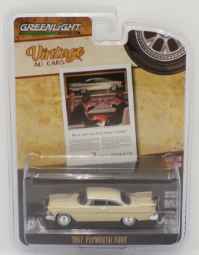 1957 Plymouth Fury Solid Vintage Ad Cars Series 10 1:64 Scale Vintage Ad Cars, Series 40, 1:64 Scale