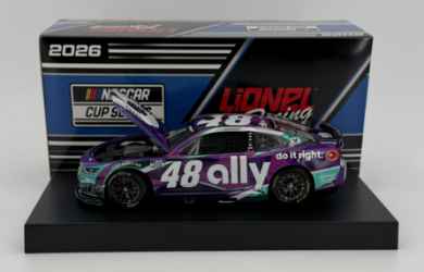 Alex Bowman 2026 Ally 1:24 Color Chrome Nascar Diecast Alex Bowman, Nascar Diecast, 2026 Nascar Diecast, 1:24 Scale Diecast