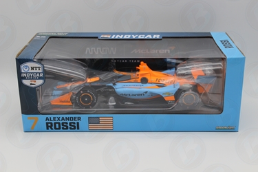 Alexander Rossi #7 2023 McLaren / Arrow McLaren SP - NTT IndyCar Series 1:18 Scale IndyCar Diecast Alexander Rossi, 2023,1:18, diecast, greenlight, indy