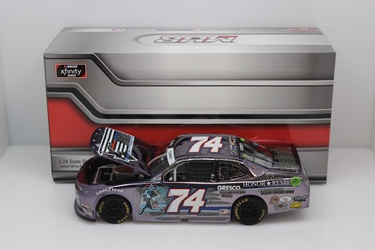 Bayley Currey 2021 Running 4 Heroes 1:24 Color Chrome Bayley Currey, Nascar Diecast,2021 Nascar Diecast,1:24 Scale Diecast, pre order diecast