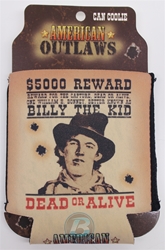 Billy The Kid American Outlaws Can Koozie Billy The Kid American Outlaws Can Koozie