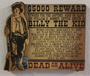 Billy The Kid American Outlaws Magnet Billy The Kid American Outlaws Magnet