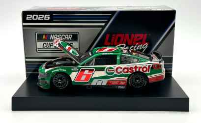 Brad Keselowski 2025 Castrol 1:24 Color Chrome Nascar Diecast - FOIL NUMBER DIECAST Brad Keselowski, Nascar Diecast, 2025 Nascar Diecast, 1:24 Scale Diecast