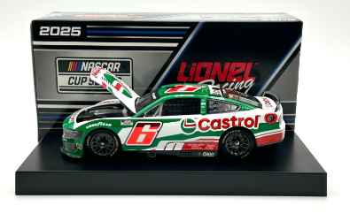 Brad Keselowski 2025 Castrol 1:24 Nascar Diecast - FOIL NUMBER DIECAST Brad Keselowski, Nascar Diecast, 2025 Nascar Diecast, 1:24 Scale Diecast