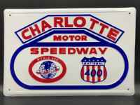 Charlotte Motor Speedway Sign Charlotte Motor Speedway Racing nascar diecast, diecast collectibles, nascar collectibles, nascar apparel, diecast cars, die-cast, racing collectibles, nascar die cast, lionel nascar, lionel diecast, action diecast, university of racing diecast, nhra diecast, nhra die cast, racing collectibles, historical diecast, nascar hat, nascar jacket, nascar shirt,historical racing die cast, university racing signs