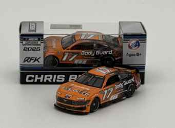Chris Buescher 2025 Body Guard Mexico 1:64 Nascar Diecast - FOIL NUMBER DIECAST Chris Buescher, Nascar Diecast, 2025 Nascar Diecast, 1:64 Scale Diecast,