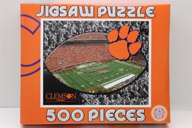 Clemson Tigers 500 Piece Jigsaw Adult Puzzle Clemson Tigers 500 Piece Jigsaw Adult Puzzle
