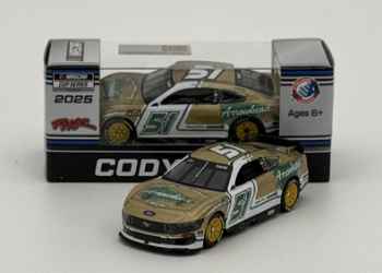 Cody Ware 2025 Arrowhead Brass 1:64 Nascar Diecast Cody Ware, Nascar Diecast, 2025 Nascar Diecast, 1:64 Scale Diecast,