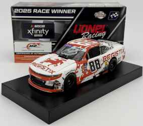Connor Zilisch Autographed 2025 Registix Watkins Glen 8/9/25 Race Win 1:24 Nascar Diecast - Xfinity Series Connor Zilisch, Nascar Diecast, 2025 Nascar Diecast, 1:24 Scale Diecast, Autograph