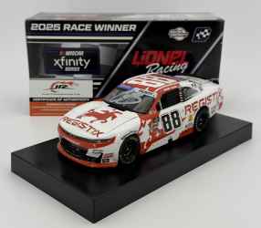 Connor Zilisch Dual Autograph 2025 Registix Pocono 06/21/25 Race Win 1:24 Nascar Diecast - Xfinity Series Connor Zilisch, Nascar Diecast, 2025 Nascar Diecast, 1:24 Scale Diecast, Autographed