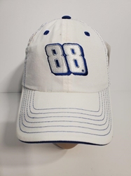 Dale Earnhardt, Jr. White Ladies Hat Hat, Licensed, NASCAR Cup Series