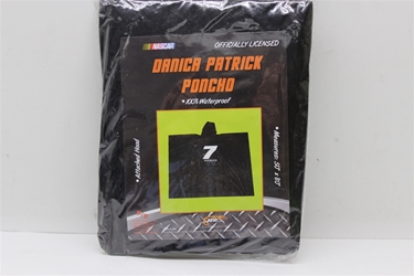 Danica Patrick #7 Weather Poncho Danica Patrick #7 Weather Poncho With Attached Hood Measures 50" X 80"