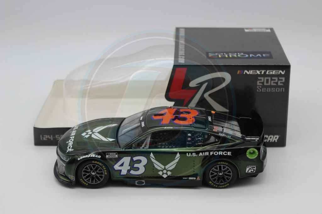 Modellino Pressofuso Lionel 1:24 - Erik Jones U.S. Air Force 2022 Cromato