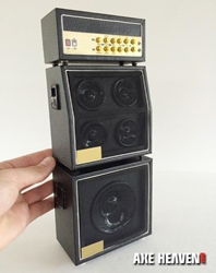 Full Stack Mini Amp – Classic Black MS Style Speaker Cabinets Axe Heaven, Gibson, replica guitar