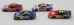 Hendrick Motorsports 2024 Darlington Throwback 4 Pack 1:64 Nascar Diecast Chassis - FXX2461DAR4PK