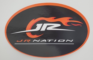 JR Nation Oval Decal JR Nation, Oval Decal