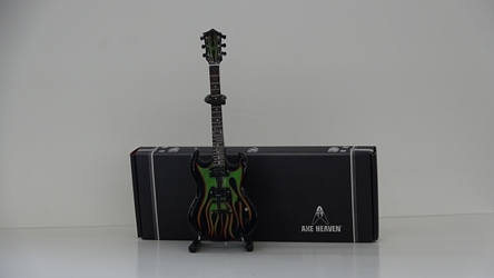 James Hetfield Signature Grynch Miniature Guitar Replica Collectible Axe Heaven, Gibson, replica guitar