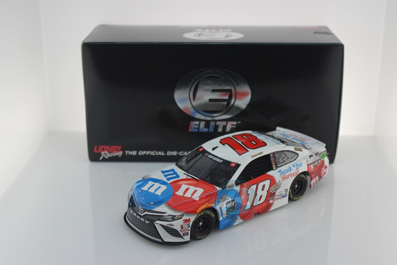 Details about   2020 Kyle Busch #18 M&Ms Thank You Heroes ELITE 1/24 Diecast 