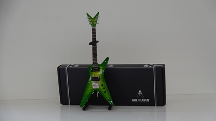 Licensed Dimebag Darrell Signature Slime Dime Miniature Guitar Replica Axe Heaven, Gibson, replica guitar