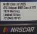 Nascar Hall of Fame Class of 2025 1:64 Nascar Diecast - Z252465HOFVS