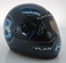 Plan B Sales Mini Replica Helmet Autographed by all Sponsored Drivers - PBSMINIHELMET-2AUT-PAINTPEN