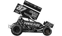 *Preorder* Aaron Reutzel 2026 Power Plus- Black  #87 1:18 Sprint Car Diecast Aaron Reutzel, sprint diecast, diecast collectibles, dirt racing, sprint car, diecast cars, 2026