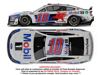 *Preorder* Aric Almirola 2022 Mobil 1 1:24 Color Chrome Nascar Diecast Aric Almirola, Nascar Diecast, 2022 Nascar Diecast, 1:24 Scale Diecast