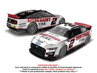 *Preorder* Austin Cindric 2022 Discount Tire 1:24 Color Chrome Nascar Diecast Austin Cindric, Nascar Diecast, 2022 Nascar Diecast, 1:24 Scale Diecast