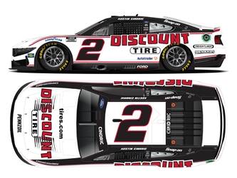*Preorder* Austin Cindric 2024 Discount Tire 1:24 Color Chrome Nascar Diecast  Austin Cindric, Nascar Diecast, 2024 Nascar Diecast, 1:24 Scale Diecast