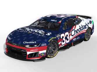 *Preorder* Austin Hill 2026 Cheddars Patriotic 1:24 Raw Nascar Diecast Austin Hill, Nascar Diecast, 2026 Nascar Diecast, 1:24 Scale Diecast