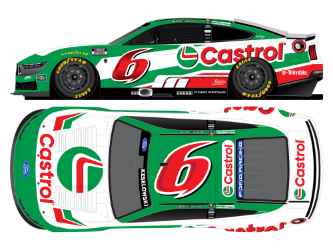 *Preorder* Brad Keselowski 2026 Castrol Tribute 1:24 Nascar Diecast - FOIL NUMBER DIECAST Brad Keselowski , Nascar Diecast, 2026 Nascar Diecast, 1:24 Scale Diecast