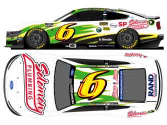 *Preorder* Brad Keselowski 2026 Solomon Plumbing Throwback 1:24 Nascar Diecast Brad Keselowski, Nascar Diecast, 2026 Nascar Diecast, 1:24 Scale Diecast