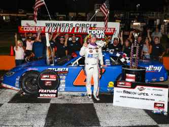 *Preorder* Brandon Lopez 2025 Atlanta Paving & Concrete 7/2/25 Race Win 1:24 Nascar Diecast-Late Model Stock Car Diecast Brandon Lopez, Nascar Diecast, 2025 Nascar Diecast, 1:24 Scale Diecast