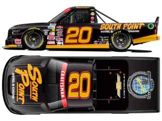 *Preorder* Brendan Gaughan 2026 South Point Casino 1:24 Nascar Diecast - Truck Series Brendan Gaughan, Nascar Diecast, 2026 Nascar Diecast, 1:24 Scale Diecast