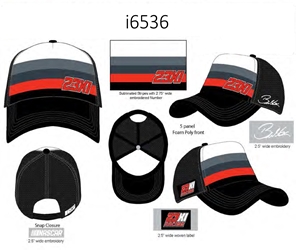 *Preorder* Bubba Wallace 2022 Foam Trucker Hat - Adult OSFM Bubba Wallace, 2022, NASCAR Cup Series