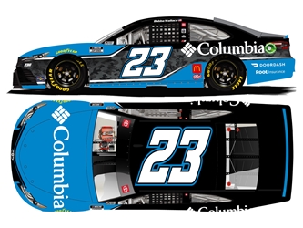 *Preorder* Bubba Wallace Autographed 2021 Columbia 1:24 Bubba Wallace, Nascar Diecast,2021 Nascar Diecast,1:24 Scale Diecast, pre order diecast