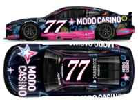 *Preorder* Carson Hocevar 2025 Modo Casino 1:24 Color Chrome Nascar Diecast Carson Hocevar, Nascar Diecast, 2025 Nascar Diecast, 1:24 Scale Diecast
