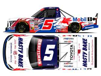 *Preorder* Chase Briscoe Autographed 2026 Mobil 1/Hasty Bake Truck Series 1:24 Nascar Diecast - Truck Series Chase Briscoe, Nascar Diecast, 2026 Nascar Diecast, 1:24 Scale Diecast, Autographed