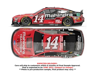 *Preorder* Chase Briscoe Autographed 2022 Mahindra 1:24 Nascar Diecast Chase Briscoe, Nascar Diecast, 2022 Nascar Diecast, 1:24 Scale Diecast
