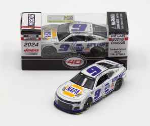 Chase Elliott 2024 Napa White 1:64 Nascar Diecast Chassis Chase Elliott, Nascar Diecast, 2024 Nascar Diecast, 1:64 Scale Diecast,