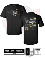 *Preorder* Chase Elliott Black Monotone  2-Spot Car Tee Chase Elliott, apparel, Hendrick Motorsports