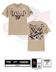 *Preorder* Chase Elliott NAPA 3-Spot Desert Sand Tee Chase Elliott, apparel, Hendrick Motorsports