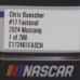Chris Buescher 2024 Fastenal 1:64 Nascar Diecast Chassis - FOIL NUMBER DIECAST - C172461FASCH