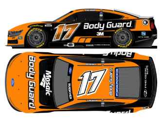*Preorder* Chris Buescher 2026 Body Guard Tribute 1:24 Color Chrome Nascar Diecast - FOIL NUMBER DIECAST Chris Buescher, Nascar Diecast, 2026  Nascar Diecast, 1:24 Scale Diecast