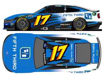 *Preorder* Chris Buescher 2026 Fifth Third Bank Throwback 1:64 Nascar Diecast Chris Buescher, Nascar Diecast, 2026 Nascar Diecast, 1:64 Scale Diecast,