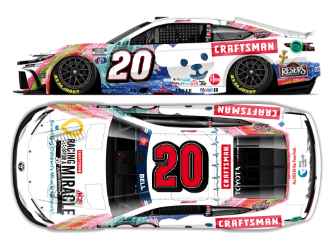 *Preorder* Christopher Bell 2026 Craftsman Racing For A Miracle 1:24 Flash Coat Color Nascar Diecast Christopher Bell, Nascar Diecast, 2026 Nascar Diecast, 1:24 Scale Diecast