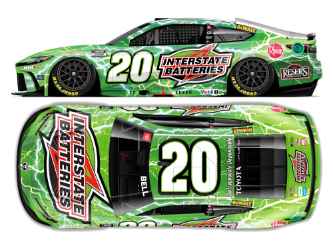 *Preorder* Christopher Bell 2026 Interstate Batteries 1:64 Nascar Diecast Christopher Bell, Nascar Diecast, 2026 Nascar Diecast, 1:64 Scale Diecast,